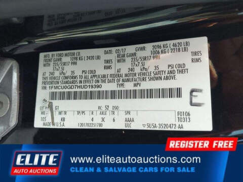 2017 Ford Escape SE
