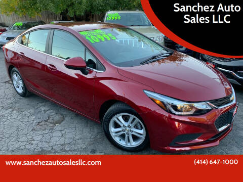 2018 Chevrolet Cruze for sale at Sanchez Auto Sales LLC in Milwaukee WI