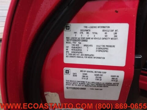 1999 Chevrolet Corvette