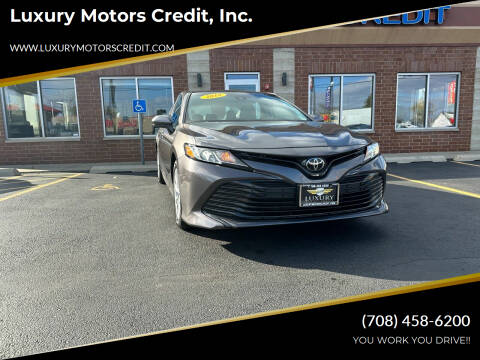2018 Toyota Camry for sale at Luxury Motors Credit, Inc. in Bridgeview IL