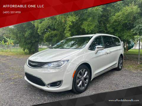 2017 Chrysler Pacifica for sale at AFFORDABLE ONE LLC in Orlando FL