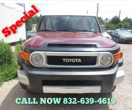 2008 Toyota FJ Cruiser for sale at Jump and Drive LLC in Humble TX