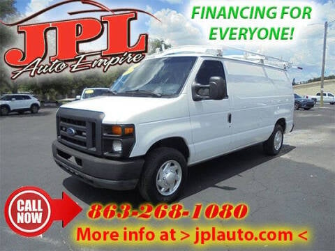 2013 Ford E-Series for sale at JPL AUTO EMPIRE INC. in Lake Alfred FL