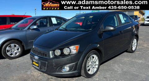 2015 Chevrolet Sonic for sale at Adams Motors Sales in Price UT
