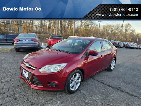 2014 Ford Focus for sale at Bowie Motor Co in Bowie MD