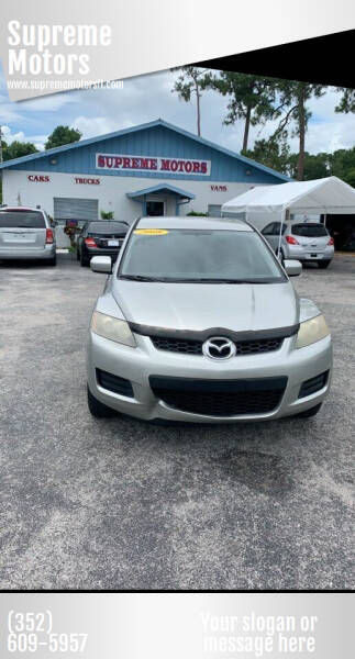 2008 Mazda CX-7 for sale at Supreme Motors in Tavares FL