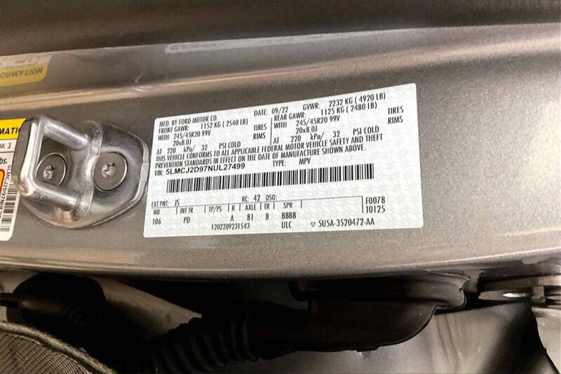 2022 Lincoln Corsair Reserve