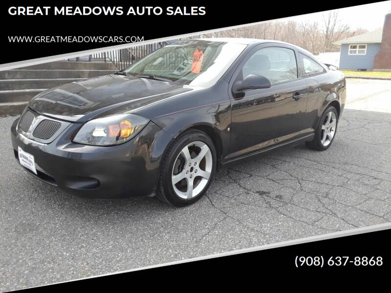 2008 Pontiac G5 for sale at GREAT MEADOWS AUTO SALES in Great Meadows NJ