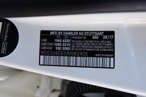 2018 Mercedes-Benz CLA CLA 250