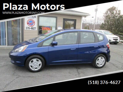 2012 Honda Fit for sale at Plaza Motors in Rensselaer NY