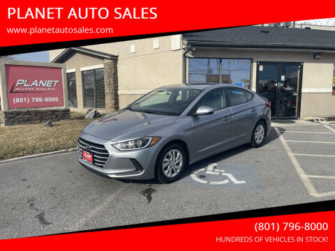 2017 Hyundai Elantra for sale at PLANET AUTO SALES in Lindon UT