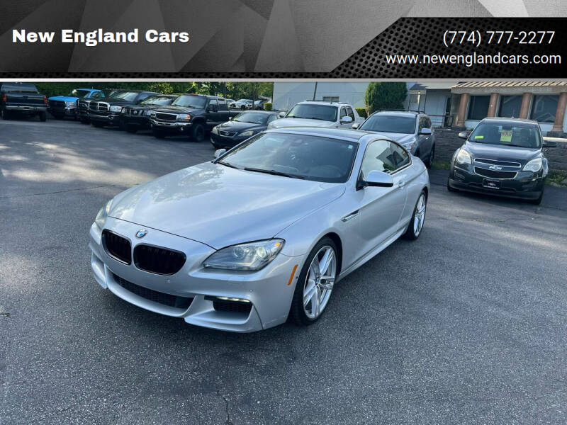 2013 BMW 6 Series for sale at New England Cars in Attleboro MA