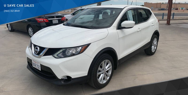 2017 Nissan Rogue Sport for sale at U SAVE CAR SALES in Calexico CA