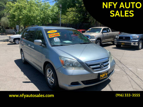 2006 Honda Odyssey for sale at NFY AUTO SALES in Sacramento CA