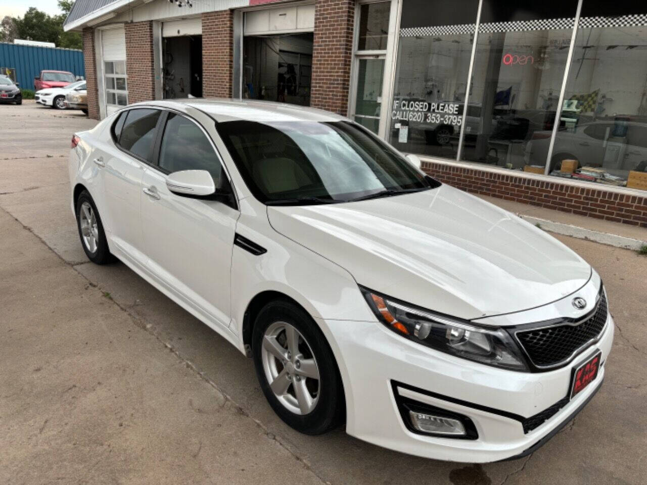 2015 Kia Optima for sale at Kansas Auto Sales in Ulysses, KS