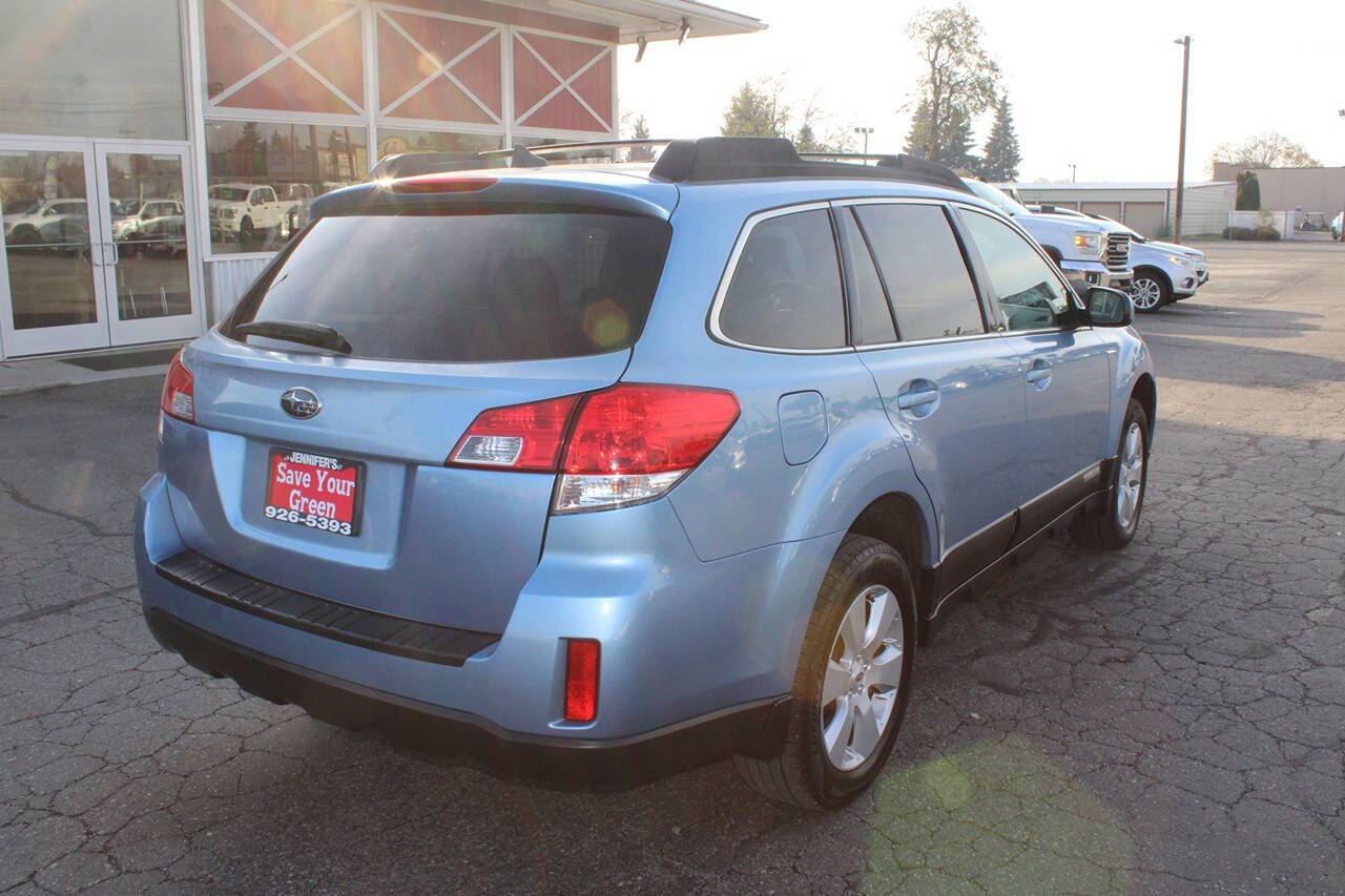 2012 Subaru Outback for sale at Jennifer's Auto Sales & Service in Spokane Valley, WA