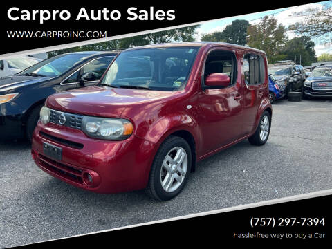 2014 Nissan cube for sale at Carpro Auto Sales in Chesapeake VA