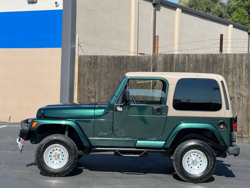 Used 1999 Jeep Wrangler SAHARA with VIN 1J4FY49S9XP464446 for sale in Sacramento, CA