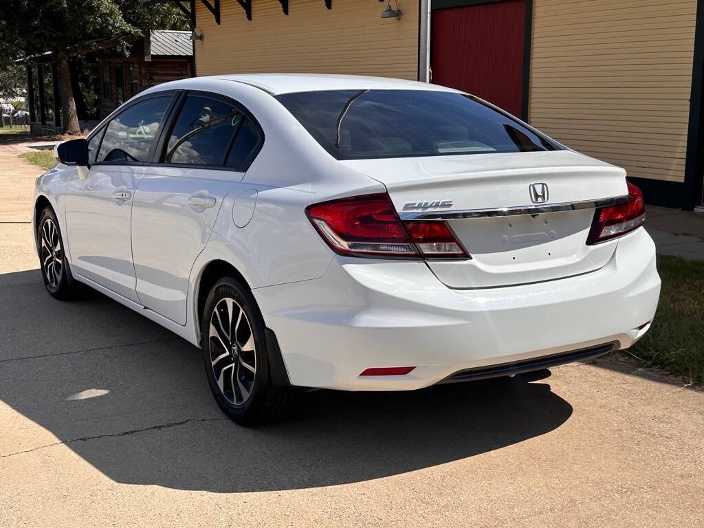 2015 Honda Civic for sale at BANKERS AUTOS in Denton, TX