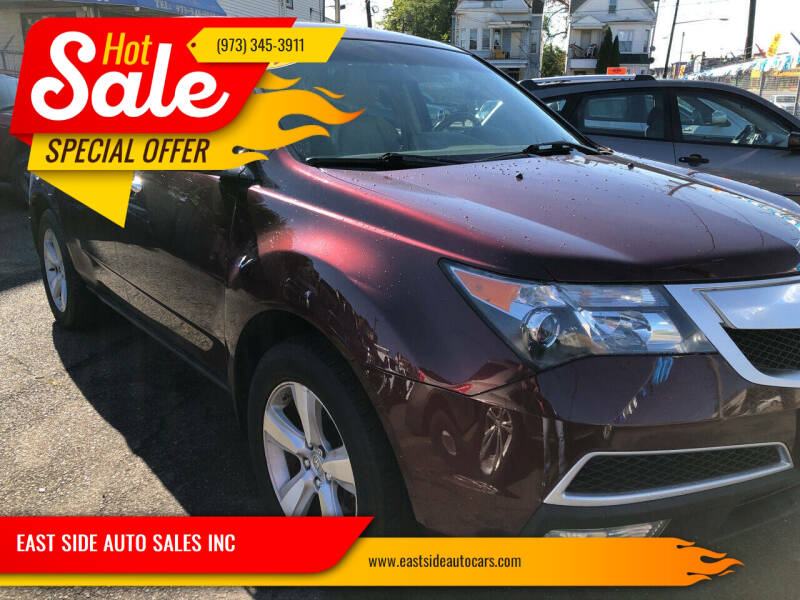 2012 Acura MDX for sale at EAST SIDE AUTO SALES INC in Paterson NJ