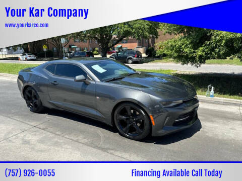 2018 Chevrolet Camaro for sale at Your Kar Company in Norfolk VA