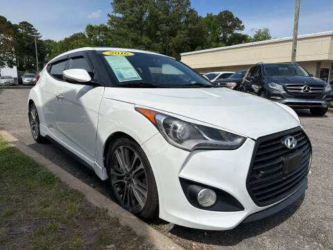 2016 Hyundai Veloster for sale at HW Auto Wholesale in Norfolk VA