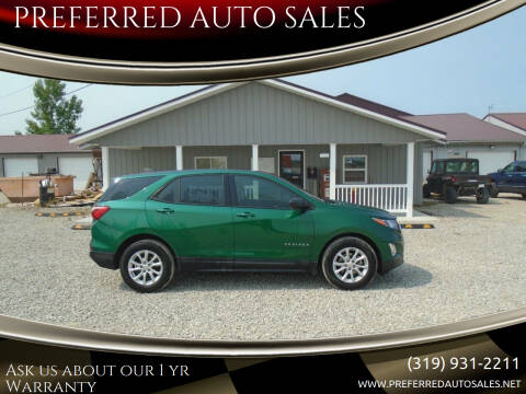 2018 Chevrolet Equinox for sale at PREFERRED AUTO SALES in Lockridge IA