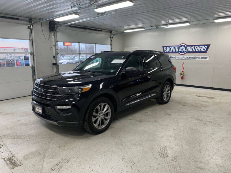 2022 Ford Explorer for sale at Brown Brothers Automotive Sales And Service LLC in Hudson Falls NY