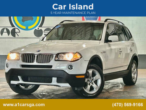 2007 BMW X3 for sale at Car Island in Duluth GA