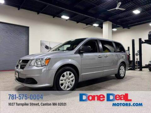 2017 Dodge Grand Caravan for sale at DONE DEAL MOTORS in Canton MA