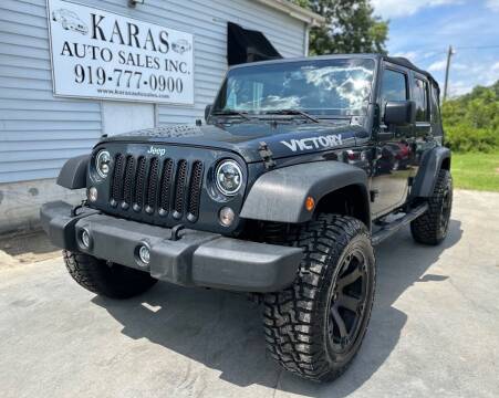 2018 Jeep Wrangler JK Unlimited for sale at Karas Auto Sales Inc. in Sanford NC
