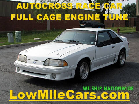 1987 Ford Mustang for sale at LowMileCars.com / LM CARS INC in Burr Ridge IL