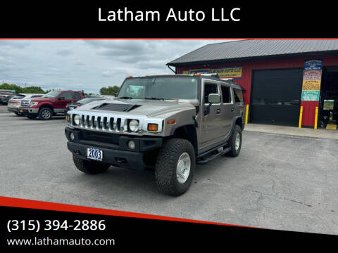 2003 HUMMER H2 for sale at Latham Auto LLC in Ogdensburg NY