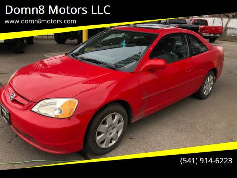 2001 Honda Civic for sale at Deals on Wheels of the Northwest LLC in Springfield OR