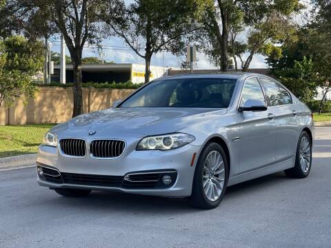 2016 BMW 5 Series for sale at SOUTH FL AUTO LLC in Hollywood FL