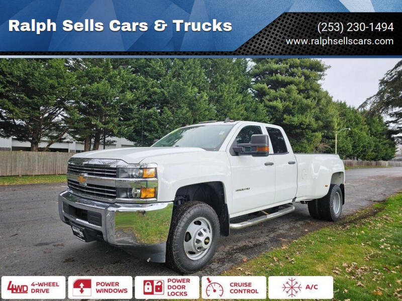 2017 Chevrolet Silverado 3500HD for sale at Ralph Sells Cars & Trucks in Puyallup WA