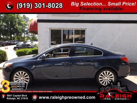 2011 Buick Regal for sale at Raleigh Pre-Owned in Raleigh NC