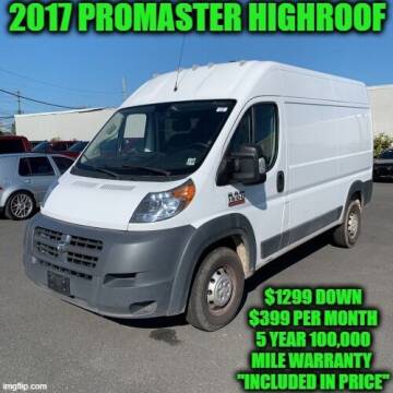 2017 RAM ProMaster Cargo for sale at D&D Auto Sales, LLC in Rowley MA