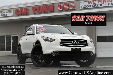 2016 Infiniti QX70 for sale at Car Town USA in Attleboro MA
