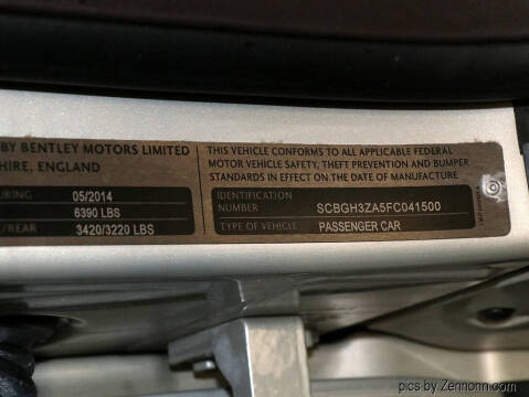 2015 Bentley Continental GT V8 S