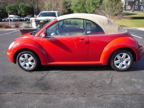 2007 Volkswagen New Beetle Convertible for sale at 1-2-3 AUTO SALES, LLC in Branchville NJ