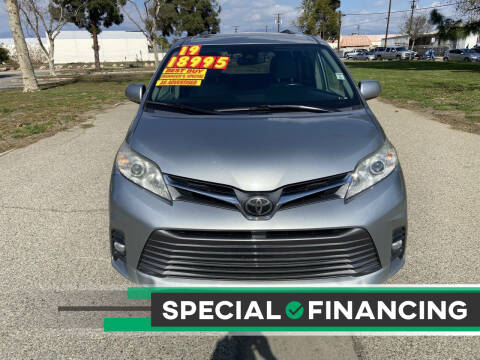 2019 Toyota Sienna for sale at CoCo Auto Sales in South El Monte CA