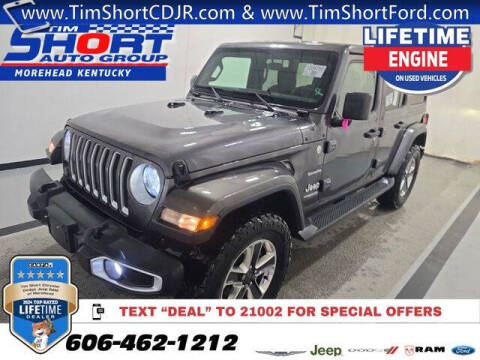 2019 Jeep Wrangler Unlimited for sale at Tim Short Chrysler Dodge Jeep RAM Ford of Morehead in Morehead KY