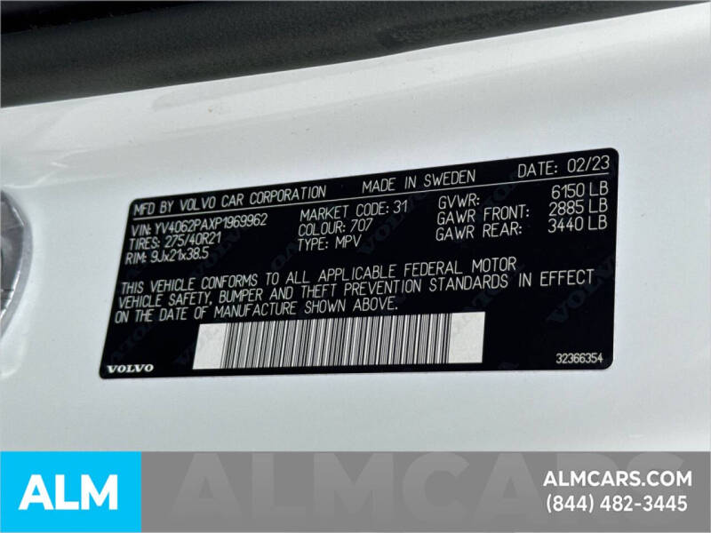 2023 Volvo XC90 B6 Ultimate Bright Theme 7P