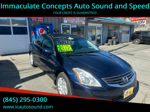 2010 Nissan Altima for sale at Immaculate Concepts Auto Sound and Speed in Liberty NY