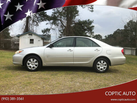 2004 Toyota Camry for sale at Coptic Auto in Wilson NC