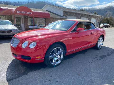 2007 Bentley Continental for sale at BOLLING'S AUTO in Bristol TN