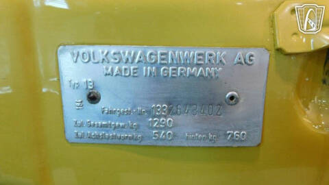 1973 Volkswagen Super Beetle