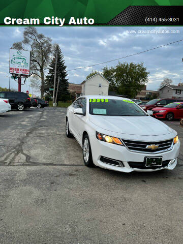 2017 Chevrolet Impala for sale at Cream City Auto in Milwaukee WI