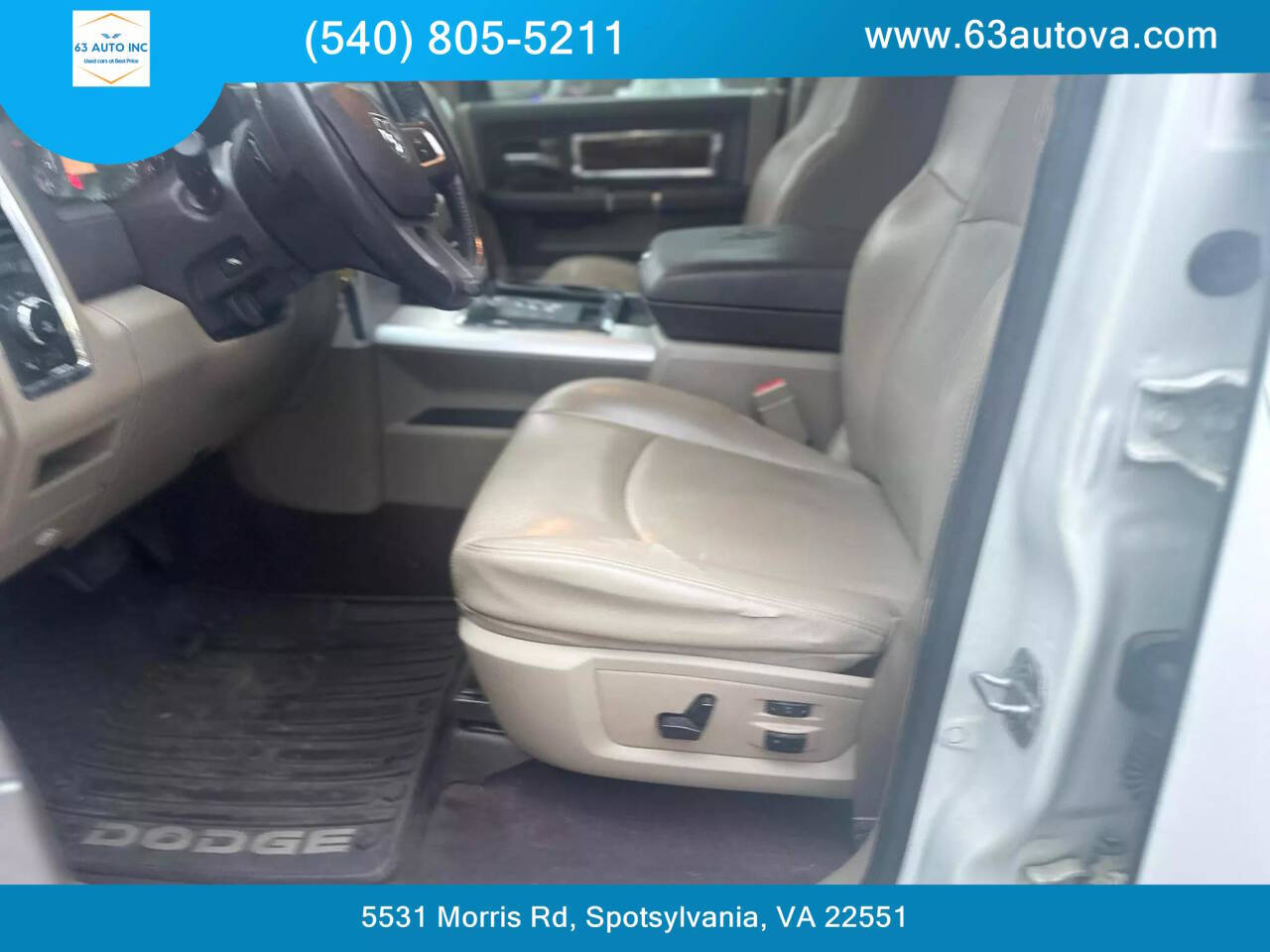 2009 Dodge Ram 1500 for sale at 63 Auto Inc in Spotsylvania, VA